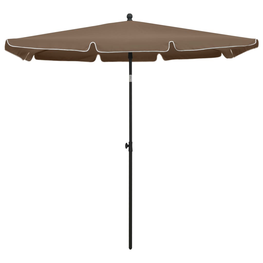 Vidaxl Parasol con polo 210x140 cm Tope