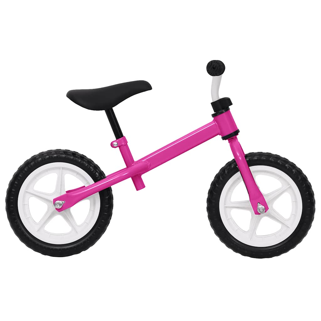 Vidaxl loopfiets met 11 inch wielen roze