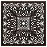 Vidaxl tuintafel 90x90x73 cm gietaluminium bronskleurig