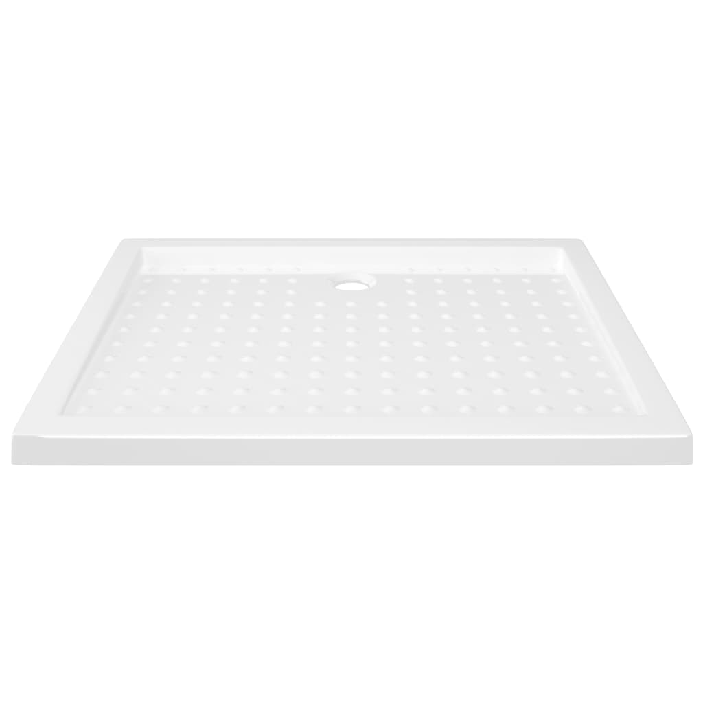 Vidaxl shower tray with studs 90x70x4 cm white