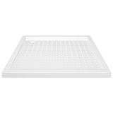 Vidaxl douchebak met noppen 80x80x4 cm abs wit