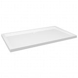 VIDAXL DOCHE DOCHE RETTANGULARE 70X120 CM BIANCO