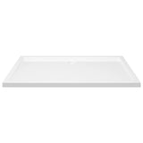 Vidaxl shower tray Rectangular 70x120 cm white