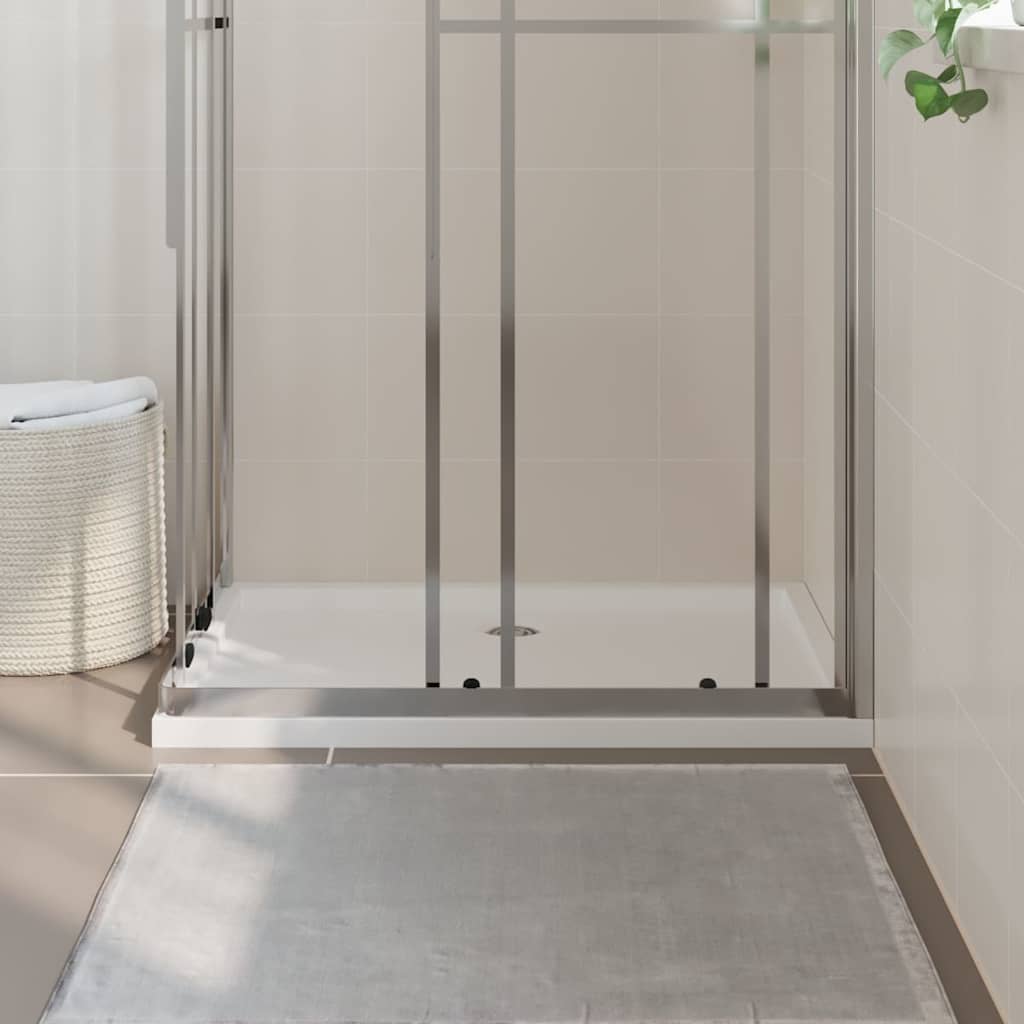 Vidaxl douchebak rechthoekig 70x100 cm abs wit