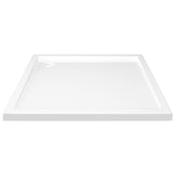 Vidaxl Shower Tray Square 80x80 cm blanc