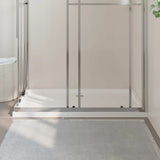 Vidaxl douchebak rechthoekig 80x120 cm abs wit