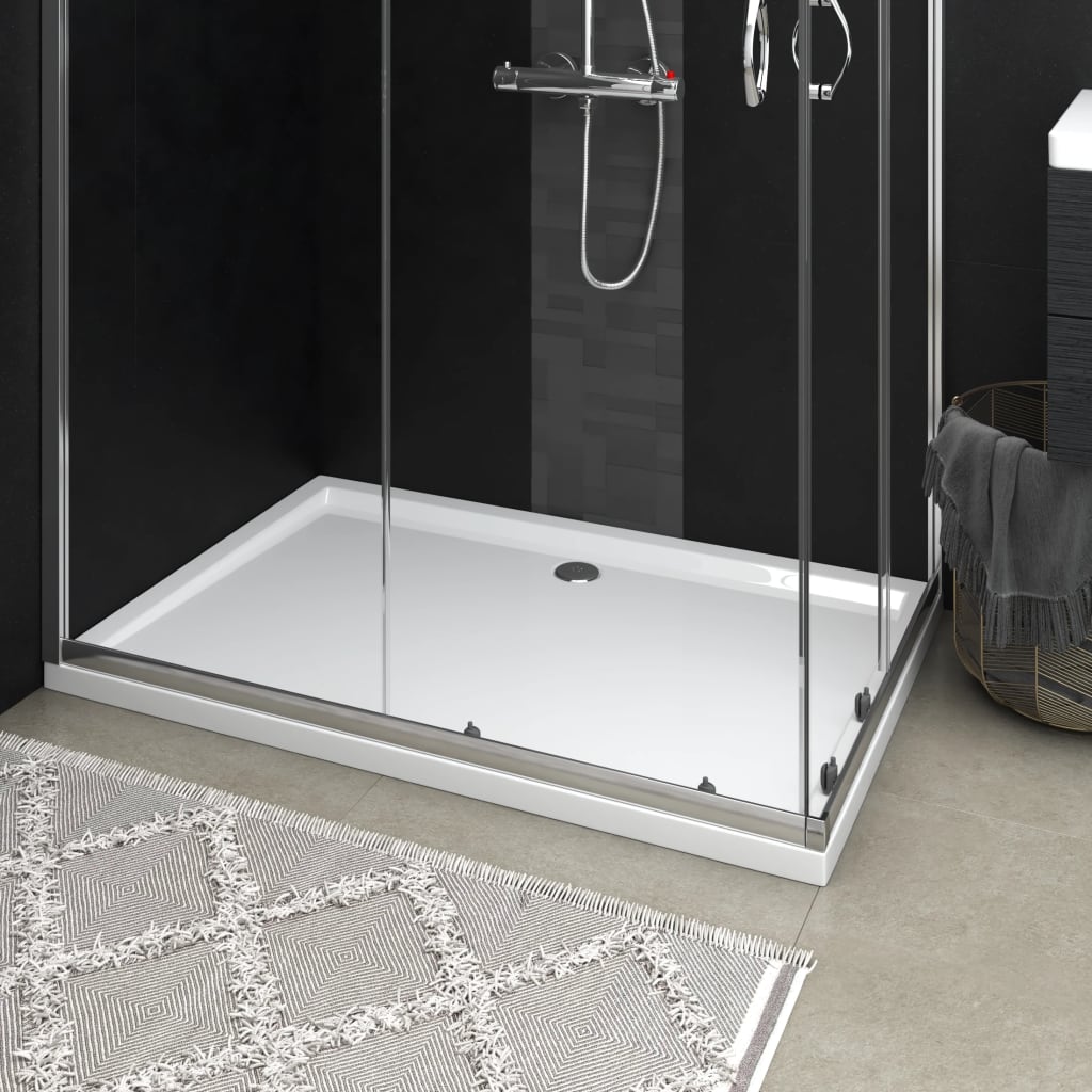 Vidaxl shower tray Rectangular 80x120 cm white