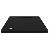 Vidaxl Shower Tray Square 80x80 cm czarny