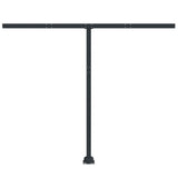 Vidaxl luifelpaalset 300x245 cm ijzer antracietkleurig