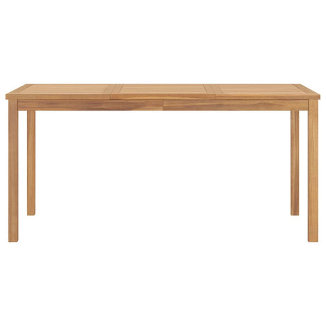 Vidaxl tuintafel 160x80x77 cm massief teakhout
