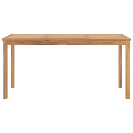 Vidaxl tuintafel 160x80x77 cm massief teakhout
