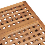 Vidaxl tuintafel inklapbaar 50x50x50 cm massief teakhout