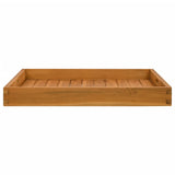 Vidaxl dienblad 60x60 cm massief teakhout