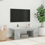 Vidaxl tv-meubel met led-verlichting 90x39x30 cm betongrijs