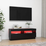 Vidaxl tv-meubel met led-verlichting 100x35x40 cm zwart