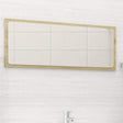 Vidaxl badkamerspiegel 90x1,5x37 cm spaanplaat sonoma eikenkleurig