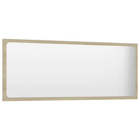 Vidaxl badkamerspiegel 100x1,5x37 cm spaanplaat sonoma eikenkleurig