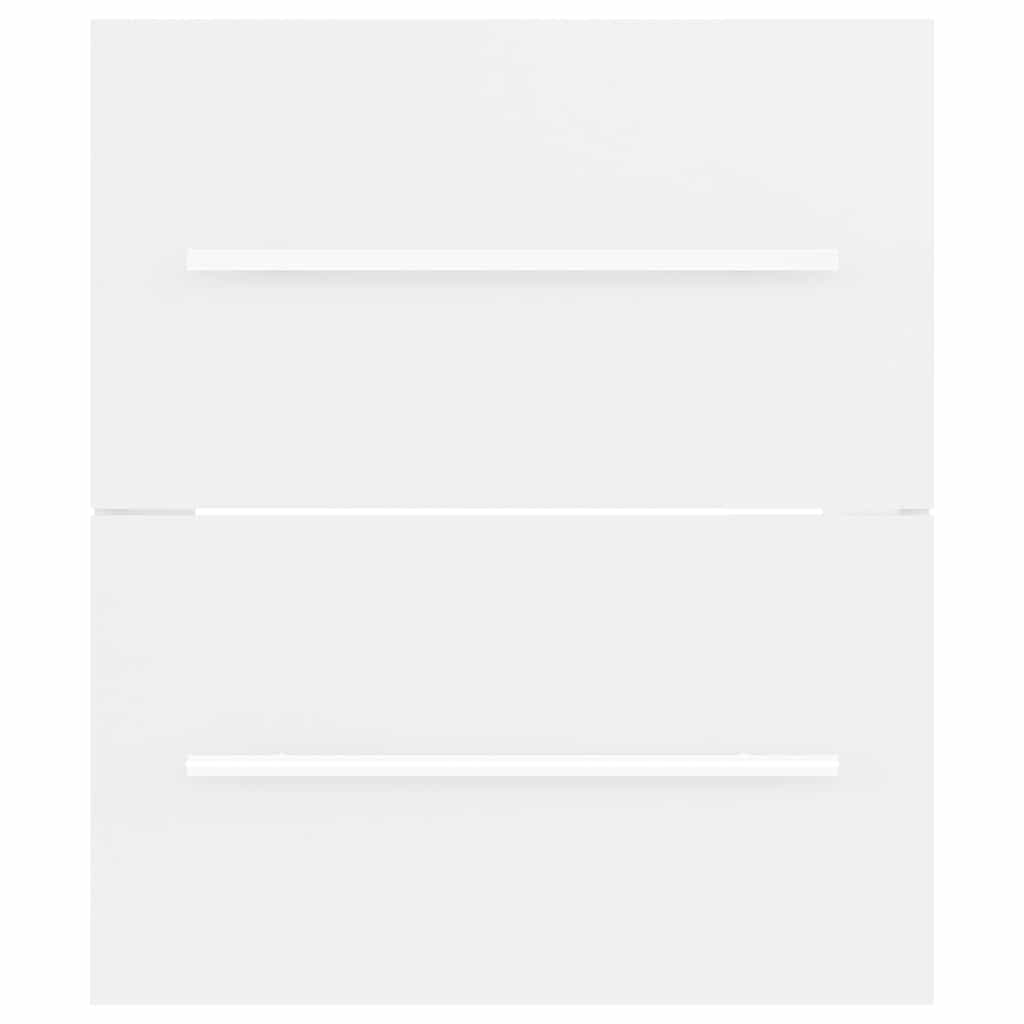 Vidaxl wastafelkast 41x38,5x48 cm bewerkt hout wit