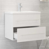 Vidaxl wastafelkast 60x38,5x48 cm bewerkt hout wit