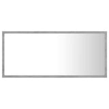 Vidaxl badkamerspiegel led 90x8,5x37 cm acryl betongrijs