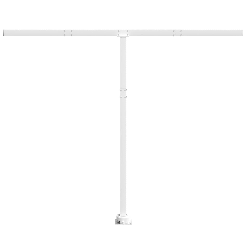 Vidaxl Laifel Pole Set 300x245 cm de hierro blanco