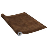 Vidaxl Dörrfilier Självhäftande 4 ST 210x90 CM PVC Dark Oak Color