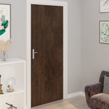 Vidaxl Door Fiies Self -adheive 4 ST 210X90 CM PVC Dark Oak Kolor