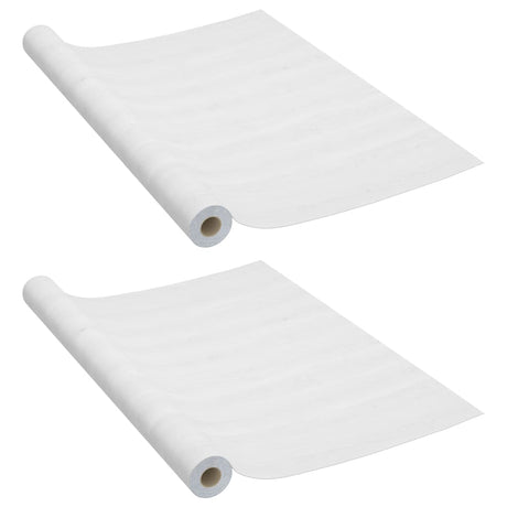 Vidaxl meubelfolies zelfklevend 2 st 500x90 cm pvc withoutkleurig