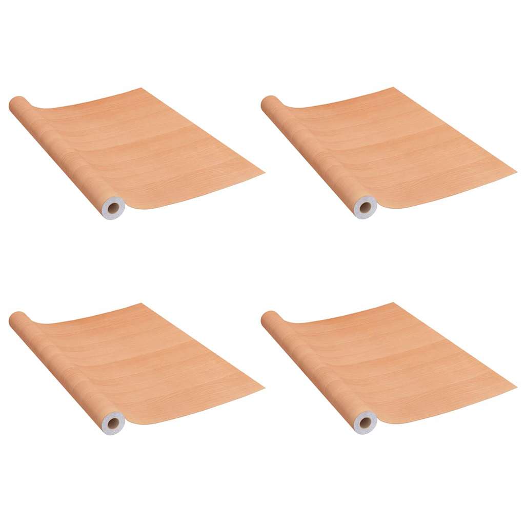 Vidaxl meubelfolies zelfklevend 2 st 500x90 cm pvc japans eikenkleurig