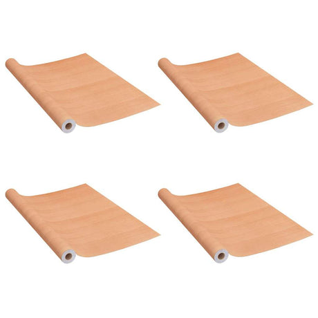 Vidaxl meubelfolies zelfklevend 2 st 500x90 cm pvc japans eikenkleurig