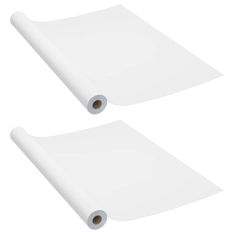 Vidaxl meubelfolies zelfklevend 2 st 500x90 cm pvc wit