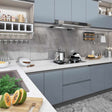 Vidaxl meubelfolies zelfklevend 2 st 500x90 cm pvc grijs