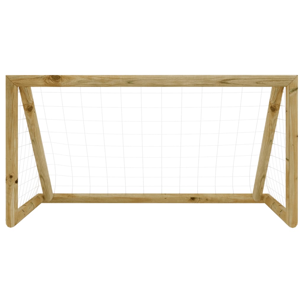 Vidaxl football goal with Net 120x60x80 cm impregnated pine