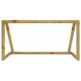 Vidaxl football goal with Net 120x60x80 cm impregnated pine