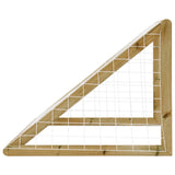 Vidaxl football goal with Net 120x60x80 cm impregnated pine