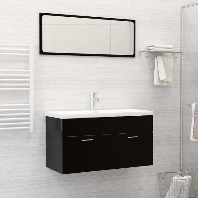 Vidaxl inbouwwastafel met kraan 91x39x18 cm keramiek wit