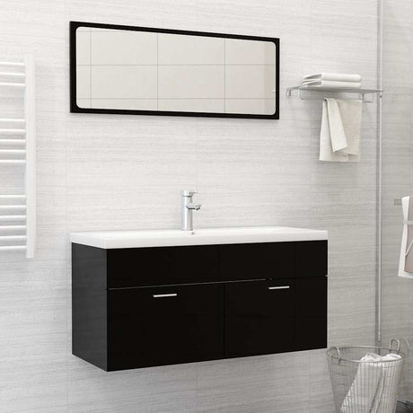 Vidaxl inbouwwastafel met kraan 101x39x18 cm keramiek wit