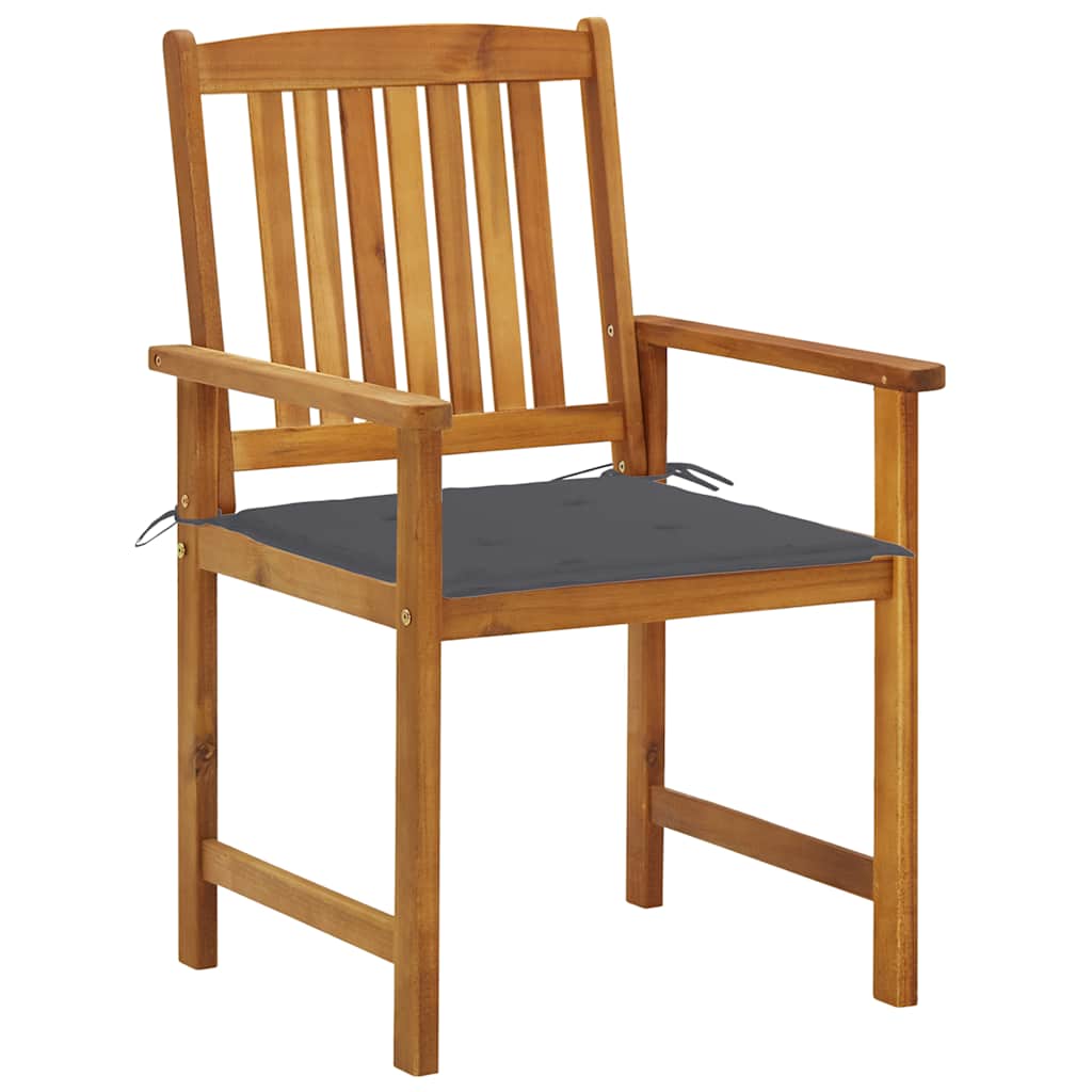 Vidaxl tuinstoelen 2 st met kussens massief acaciahout