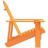 Vidaxl tuinstoel adirondack massief vurenhout oranje