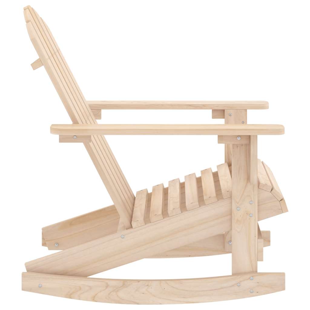Vidaxl schommelstoel adirondack massief vurenhout