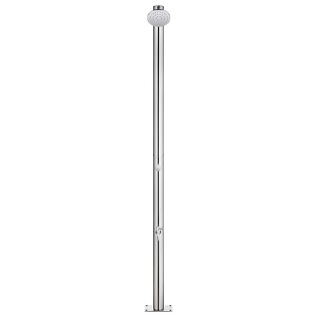 Vidaxl buitendouche 215 cm roestvrij staal
