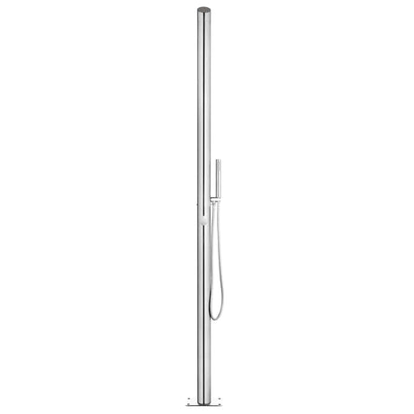 Vidaxl buitendouche 220 cm roestvrij staal