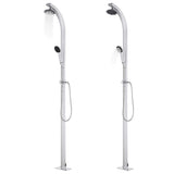 Vidaxl buitendouche 215 cm aluminium
