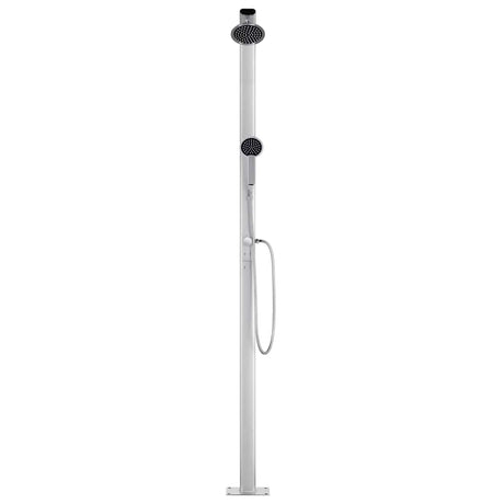 Vidaxl buitendouche 215 cm aluminium