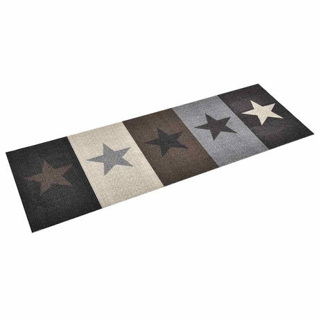 Vidaxl keukenmat wasbaar stars 60x180 cm