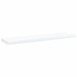 Vidaxl wandschappen 4 st 40x10x1,5 cm bewerkt hout wit