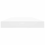 Vidaxl wandschappen 4 st 40x10x1,5 cm bewerkt hout wit