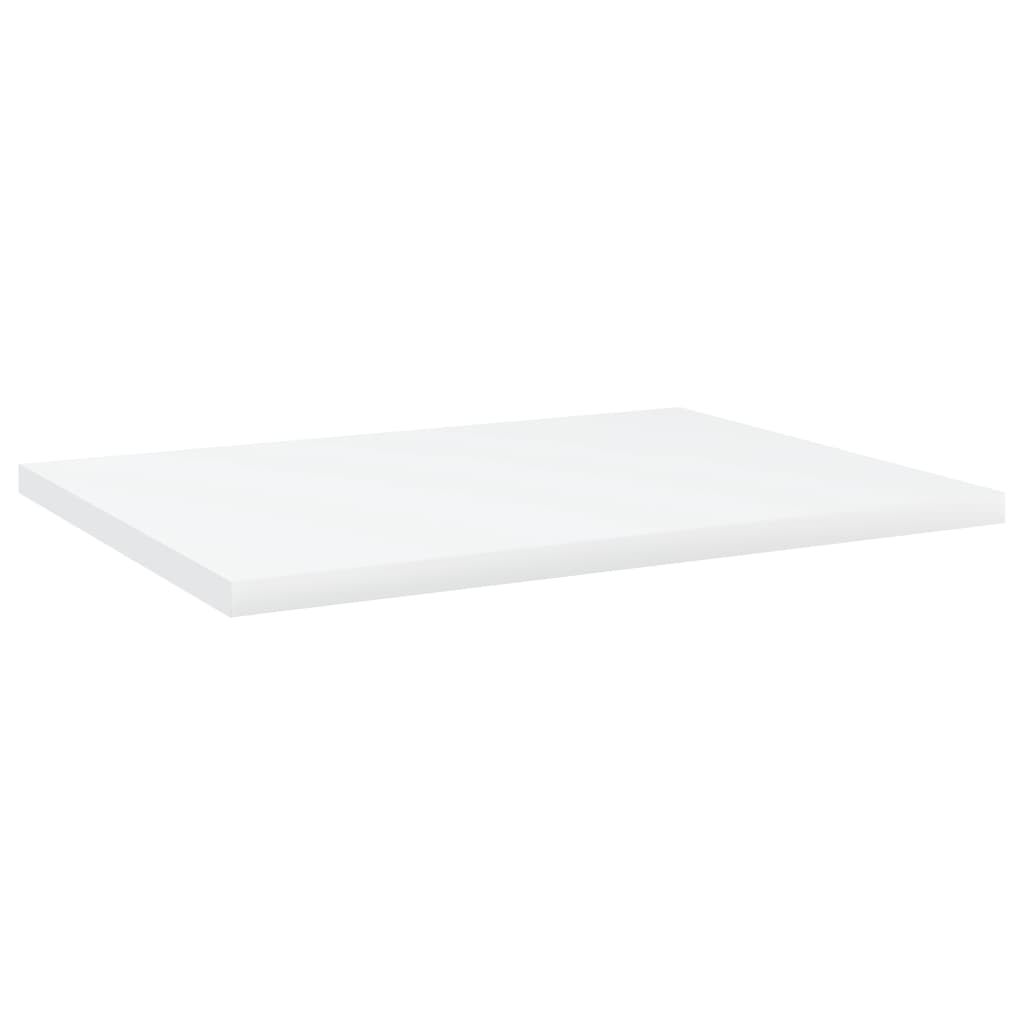 Vidaxl wandschappen 4 st 40x30x1,5 cm bewerkt hout wit