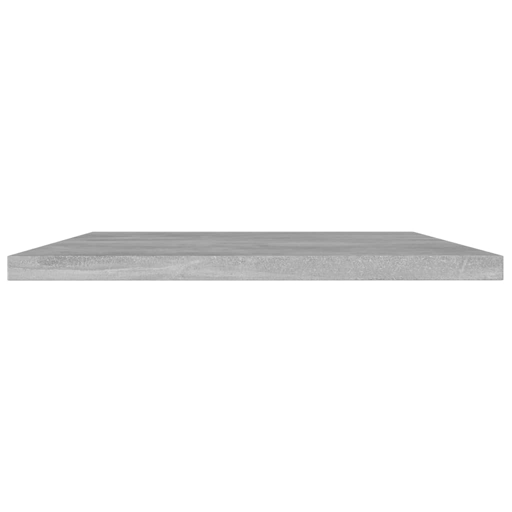 Vidaxl wandschappen 4 st 40x30x1,5 cm bewerkt hout betongrijs