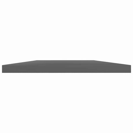 Vidaxl wandschappen 4 st 40x30x1,5 cm spaanplaat hoogglans grijs